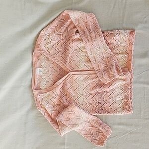 Abercrombie kids - girls crochet sweater